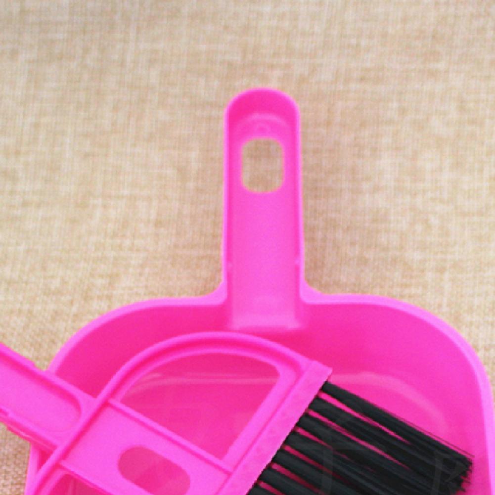 1Pcs Practical Mini Plastic Cleaning Sweeper Dustpan Broom Set Pets Home Cleaning Tools Small broom Pet Cleaning Products