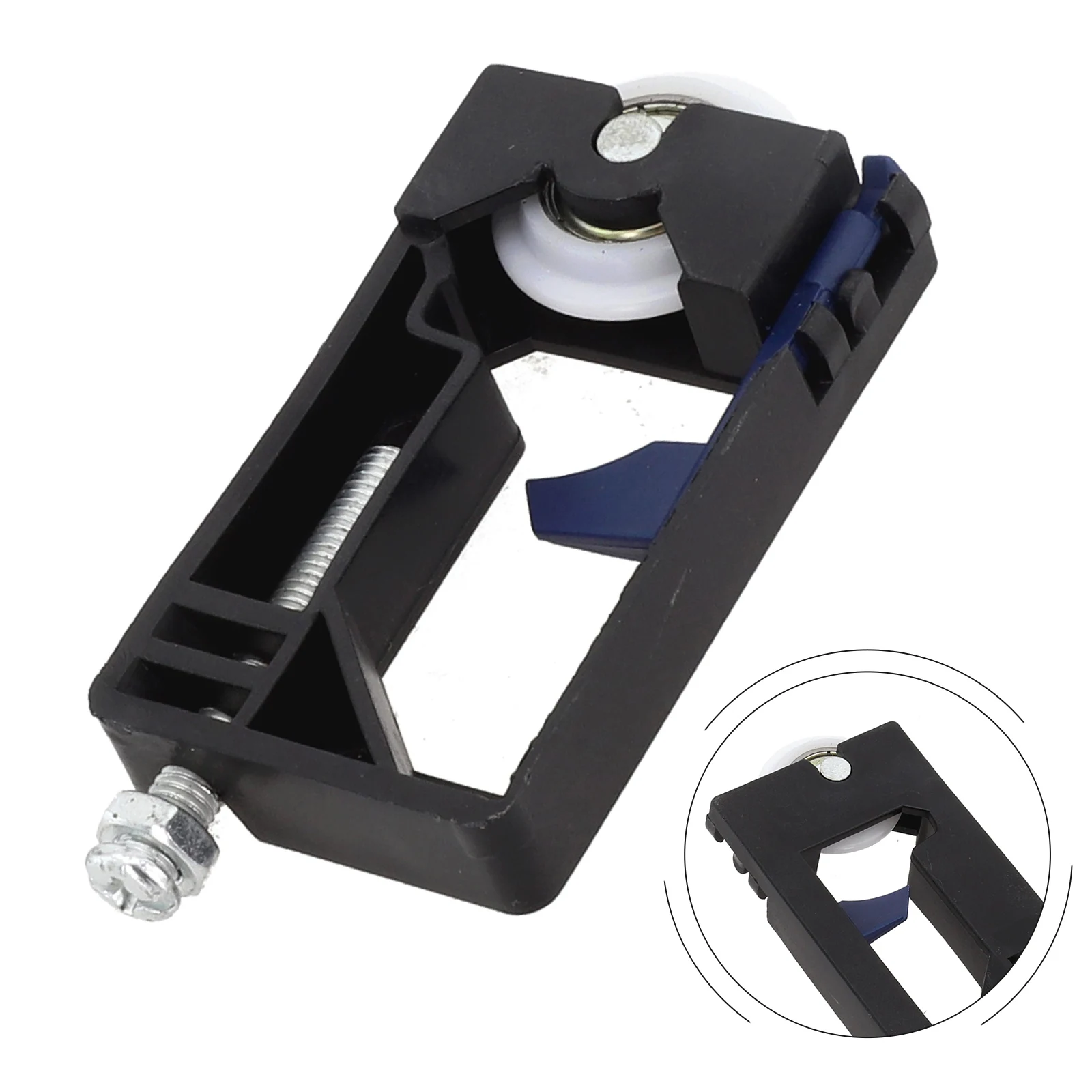 Old Wooden Door Roller Guide Kit Side Mounted Sliding Door Pulleys Inner Core Long-lasting Construction Sliding Door Wheels