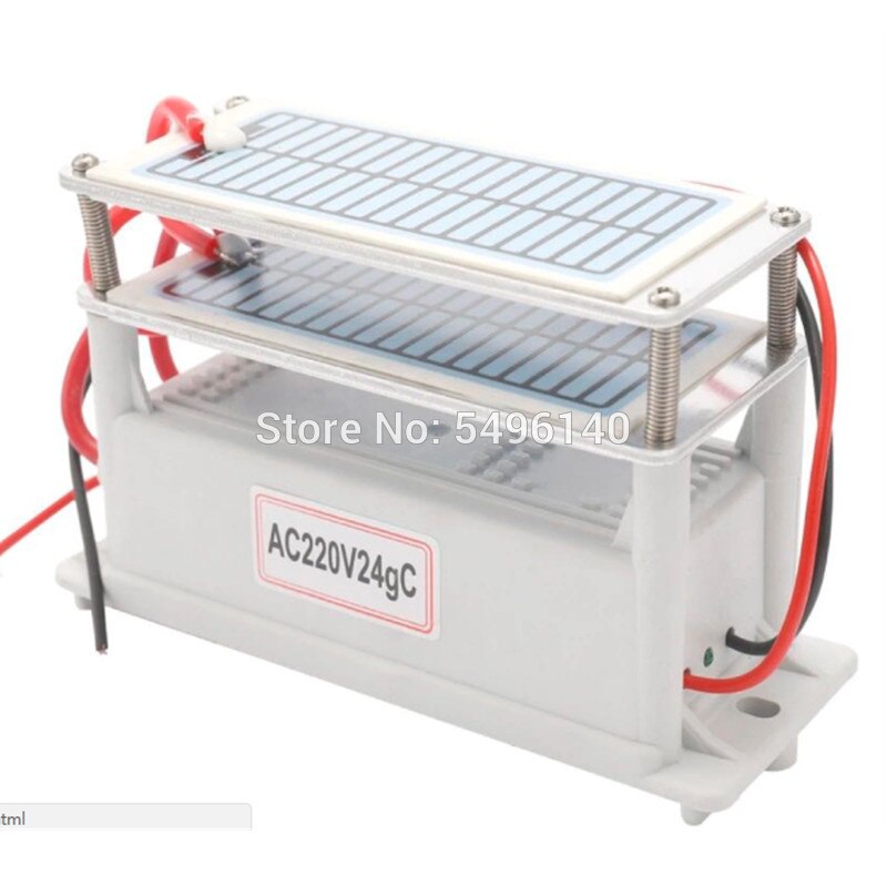 Ozone Generator 220v 24g/h Ozonator Machine O3 Ozon Generator Ozonizer Air Purifier Timer Control: only AC220V 24G