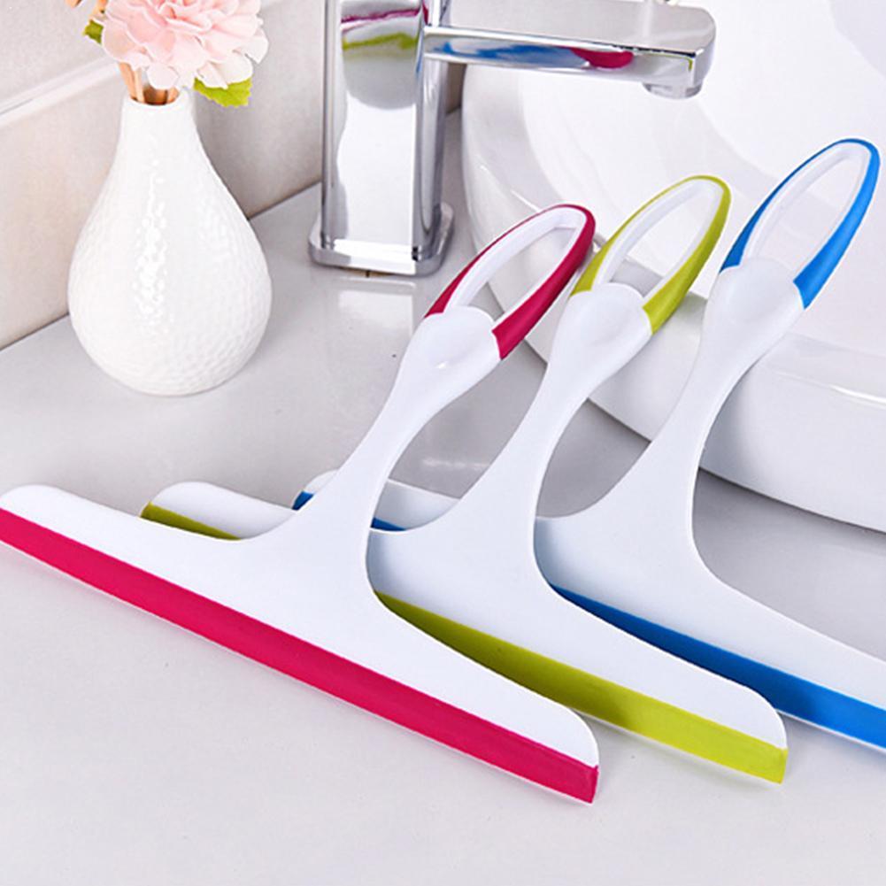 Glas Fenster Sauber Wischer Weiche Silikon Klinge Seife Reiniger Schaber Auto Dusche Spiegel Wischer Haushalt Windschutzscheibe Reinigung Schläger L7Y5