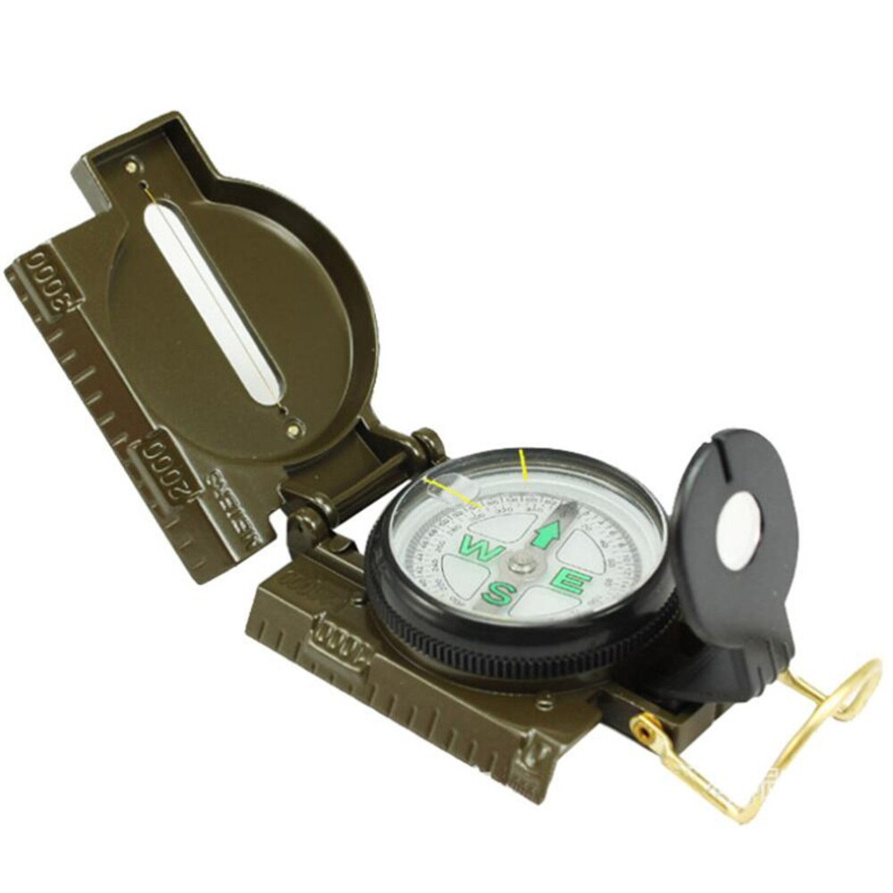 1Pc Navigatie Kaart Outdoor Kompas Oriëntatie Tool Engels Kompas Outdoor Kaart Voor Wandelen Camp Travel