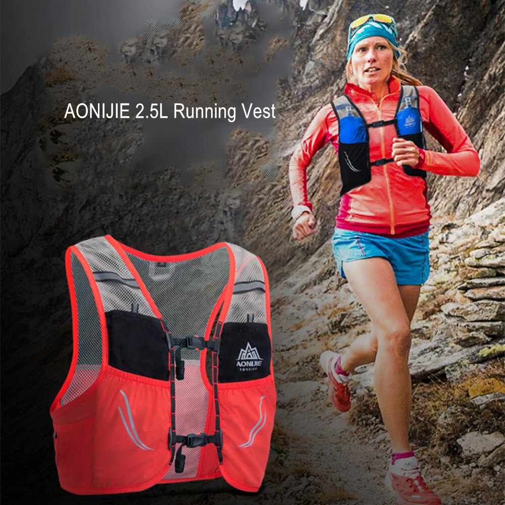 AONIJIE-Chaleco de hidratación ligero C932, bolsa para deportes al aire libre, senderismo, Maratón, 350ml