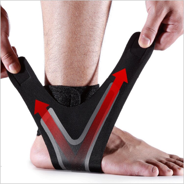 2 Stuks Sport Enkelbrace Fitness Gym Enkel Ondersteuning Gear Elastische Voet Gewichten Wraps Protector Benen Power Gewichtheffen