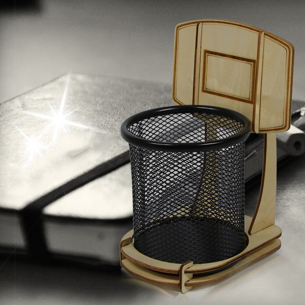 Punch-free Desktop Office Modern Supplies Storage Ornament Metal Mesh Multi Functional Pen Pencil Holder Material Model Number