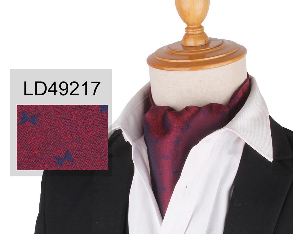 Cravate Paisley en Polyester pour homme, motif Floral, en cachemire, pour mariage, en Polyester, Jacquard, de luxe: LD49217