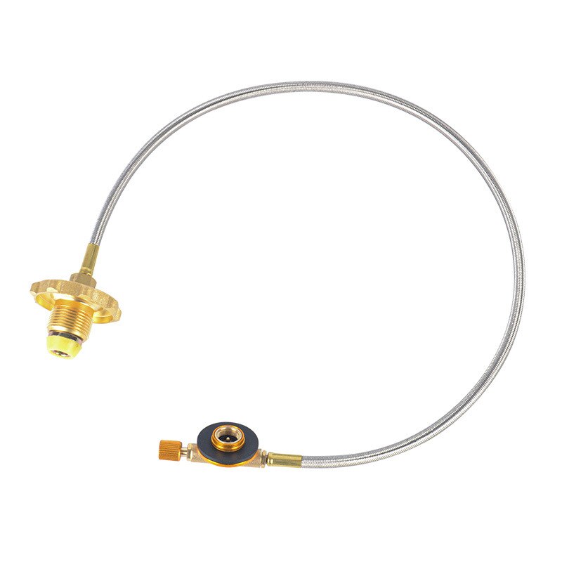 draussen Camping Gasherd Propan Nachfüllung Adapter Gas Panzer Ladung Zubehör