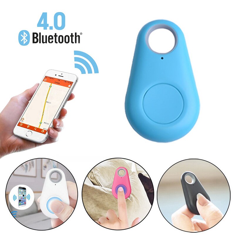 Mini smart alarm enhed bluetooth tracker locator bil motor gps børn kæledyr tegnebog nøgler alarm locator realtime finder enhed