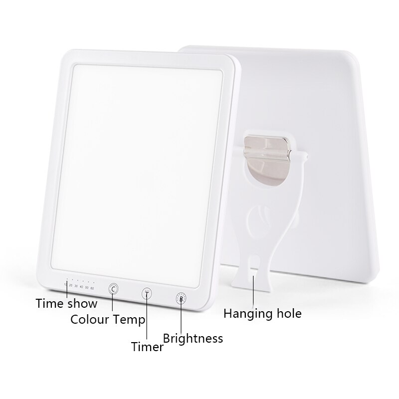 Latest EU/US/UK Sad Lamp Phototherapy Bionic Solar Light Touch Therapy Light Lamp Depression Anti-fatigue Lamp