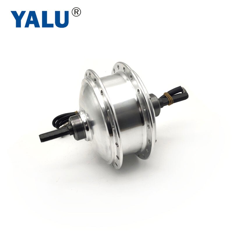 36V 250W Electric Bicycle Hub Motor for ebike fat bike rear drive hub wheel brushless motor can fit disc brake and freewheel: Silver