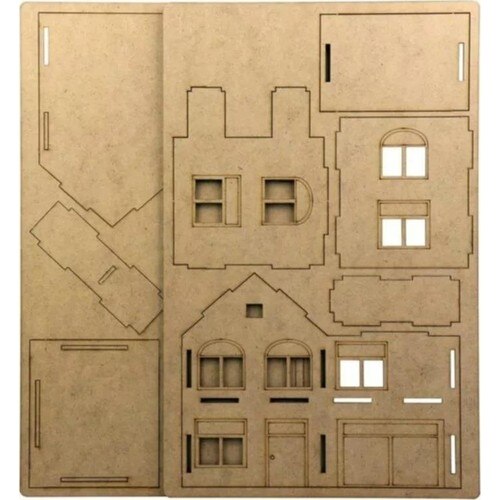 Südor Holz Holz Diy Modell Host Hause 187x126x146mm