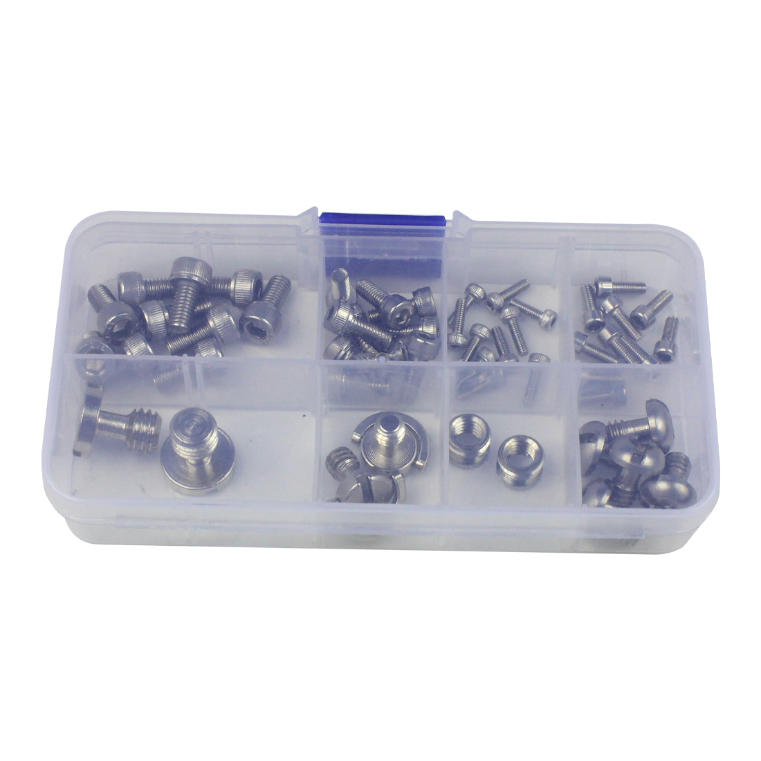 Camera Cage Flash Screw Tool Kit with Storage Box M2.5 M3 1/4" 3/8" Handle Screws SLR DSLR Photography Replacement Accessories