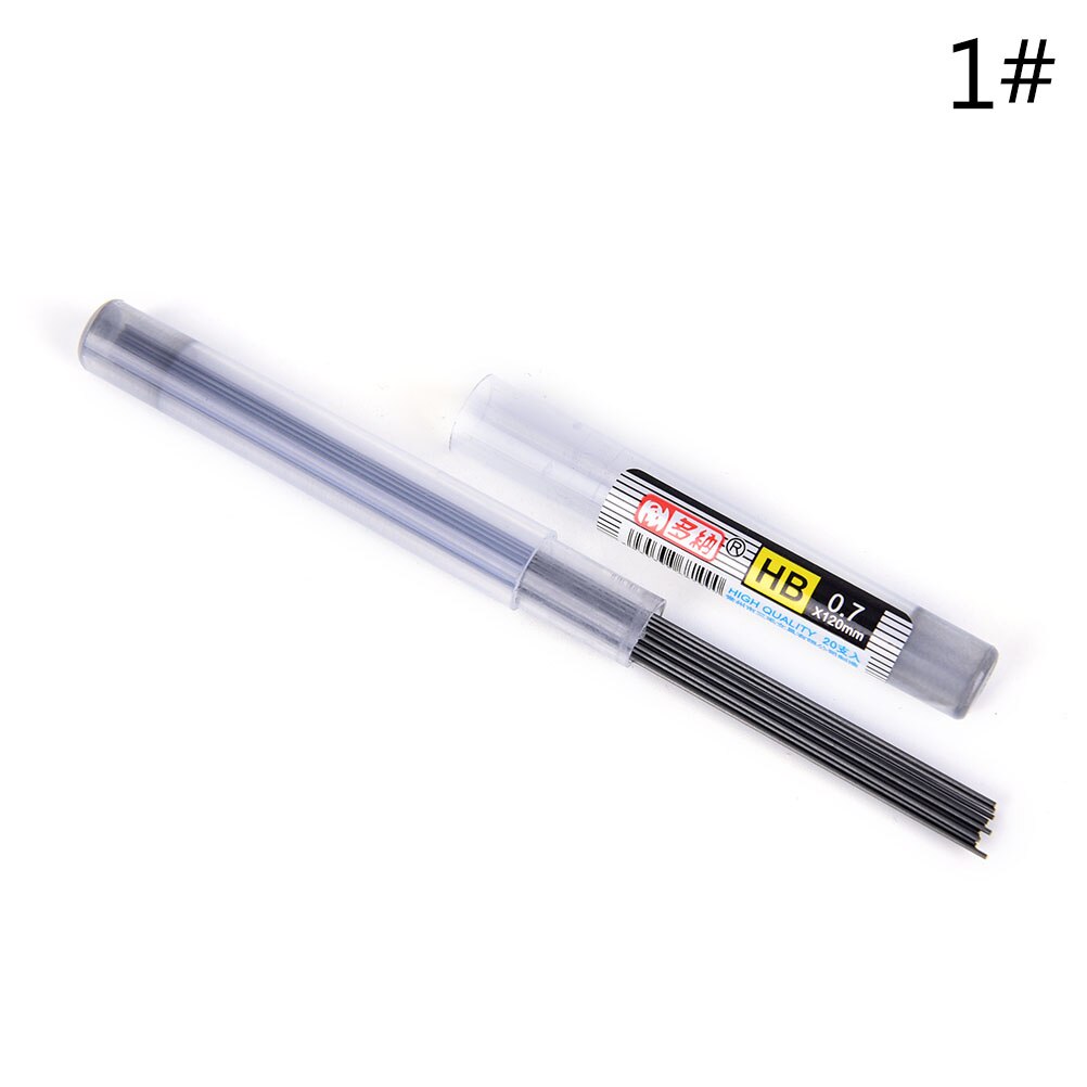 2B HB 20mm Lead Refills For Mechanical Pencils Pack Of 10 Ideal For