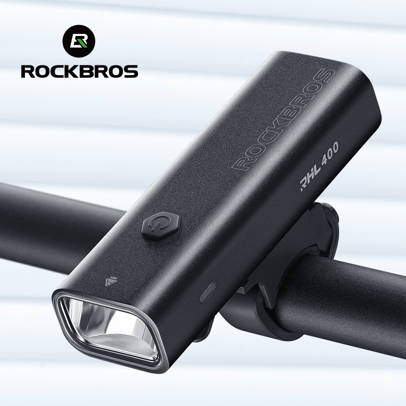 ROCKBROS Fahrrad Licht Regendicht Typ-C Ladung LED 2000mAh MTB Vorderseite Lampe Scheinwerfer Aluminium Ultraleicht Taschenlampe Fahrrad Licht