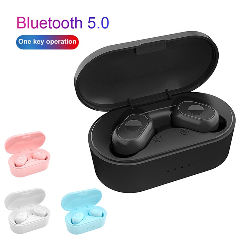 Y80 Tws Bluetooth 5.0 Ruisonderdrukkende Mobiele Telefoons Headset Edr Draadloze 6D Stereo Ruisonderdrukking Sport Koptelefoon Met Microfoon