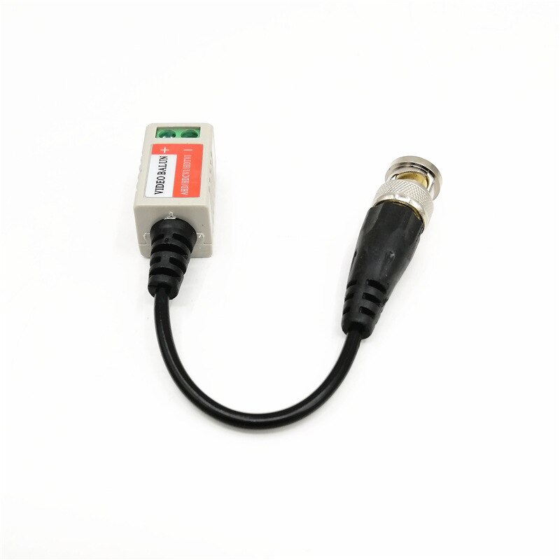 Pasivos retorcido transceptor de Video Balun BNC macho a CAT5 RJ45 UTP para CCTV AHD DVR sistema de cámaras de seguridad