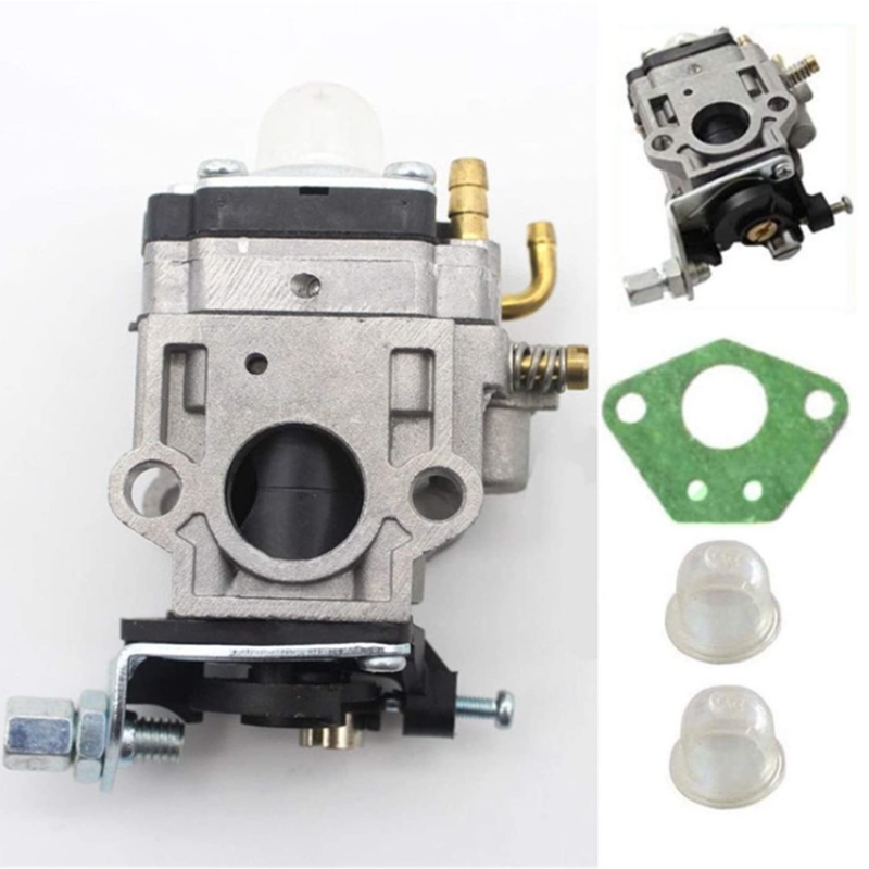 15mm Carburetor Kit for Brush Cutter 43Cc 49Cc 52Cc Shredder Chain Saw Chainsaw