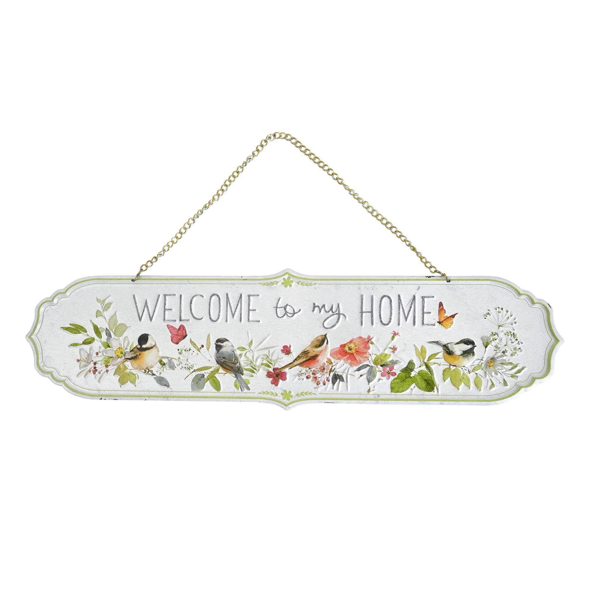 Welkom bij mijn huisbord, metalen welkom bord voor veranda decoratie, voordeur welkom bord voor buiten wieden decoratie Ga