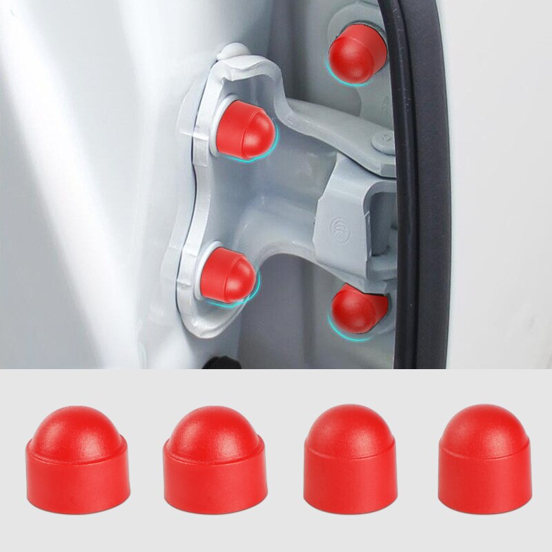 M8 m10 bil styling eksponeret sekskantet plast beskyttelsescover til peugeot 107 207 307 407 308 607 508 3008 anti-rust hætter