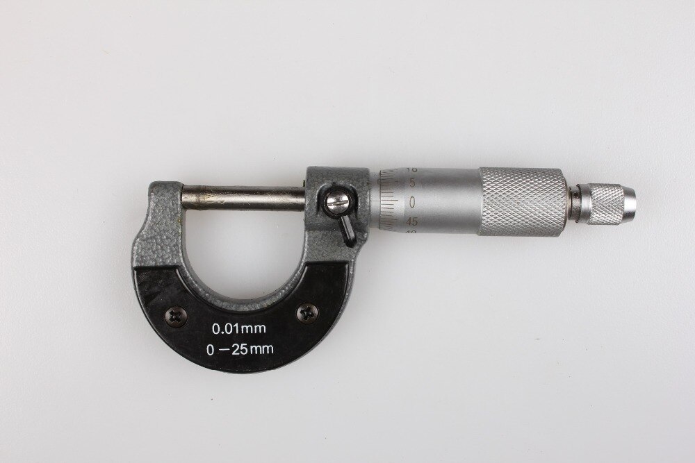 Outside Micrometer 0-25mm/0.01mm Micrometer Caliper Measuring Tools