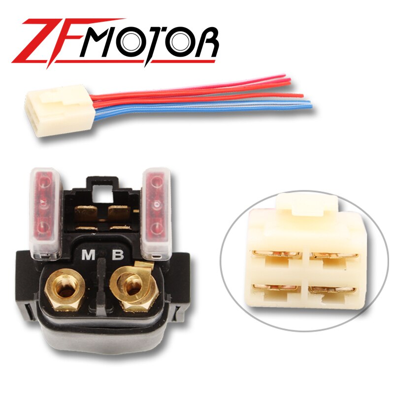 De la motocicleta partes eléctricas solenoide de arranque relé para YAMAHA YZFR1 YZF-R1 YZF R1 1999 00 02-06 09 YZF R6 YZFR6 YZF-R6 1995-2007