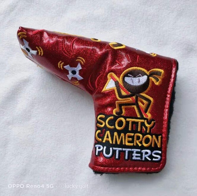 golf putter golf cover golf putter cover: Deep Blue