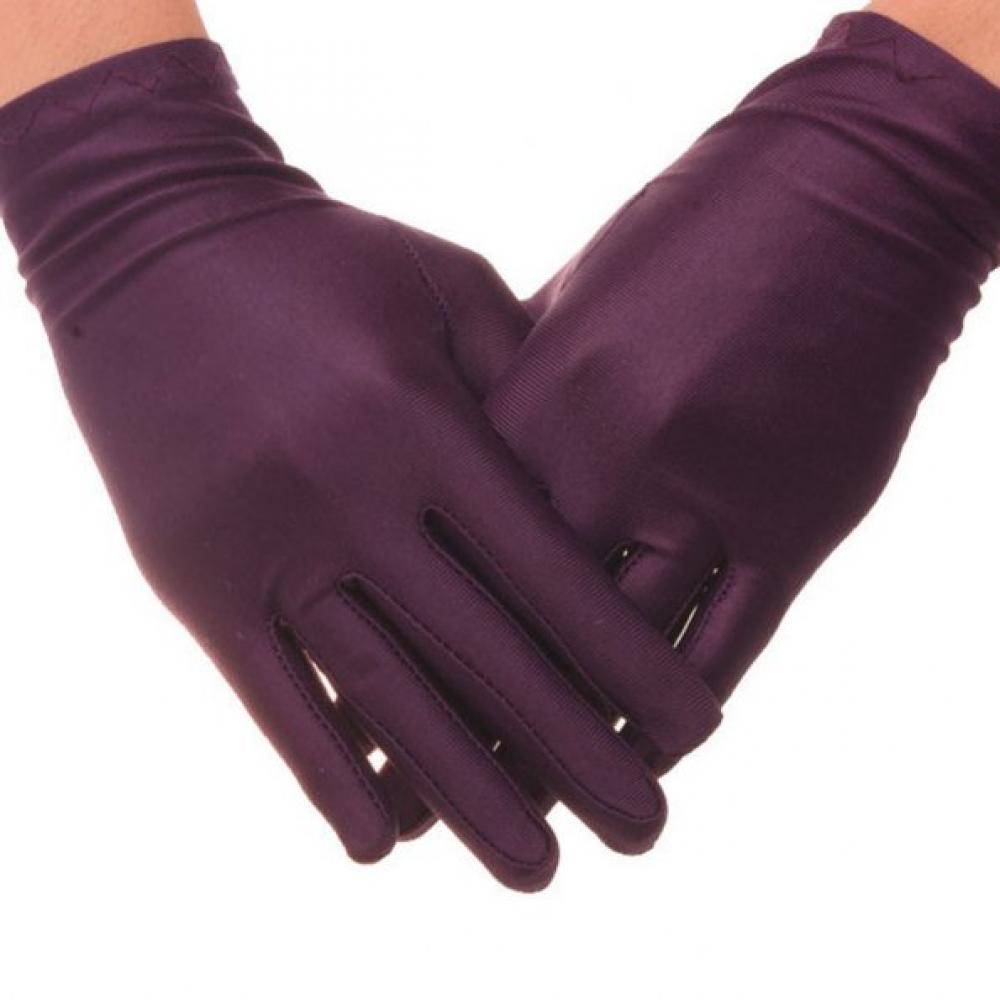 5 kolorów wieczorne impreza formalne Prom rozciągać satynowe rękawiczki dla kobiet cienkie rozciągać rękawiczki taniec mocno białe biżuteria rękawiczki gorąca sprzedaż