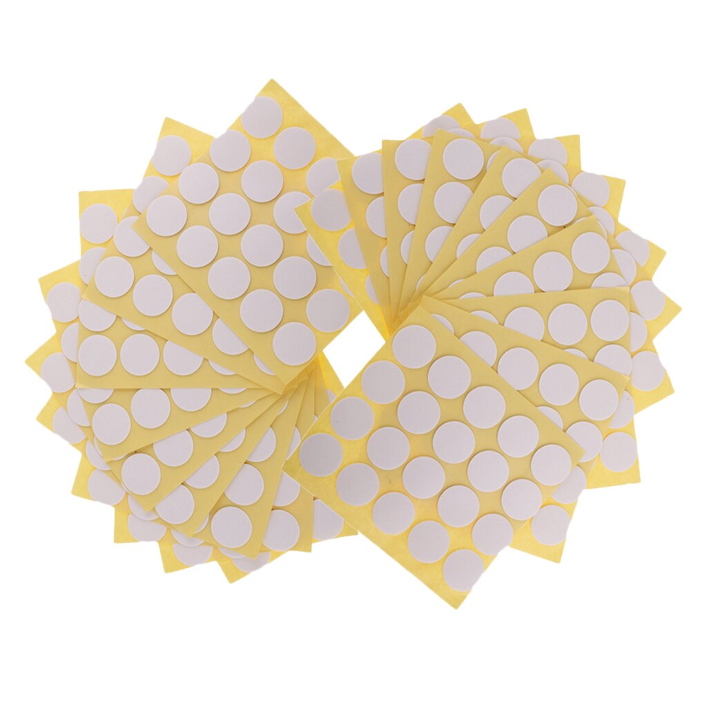 400pcs Candle Wick Stickers Double-sided Foam Dots for Candle Making 20mm