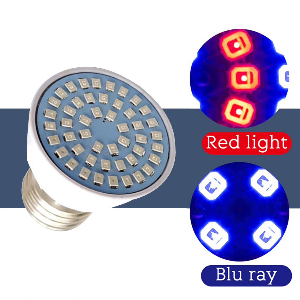 E27 Plantaardige Licht 110V Led Rood Blauw Licht Planten Groeien Lamp Voor Indoor Bloemen Groenten