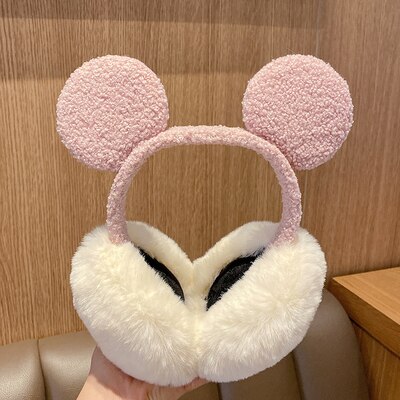 Foldable Kawaii Winter Cold Protection Earmuffs Ladies Cute Christmas Headband Earmuffs Thick Warm Plush Earmuffs Snow Keep Warm: style 06