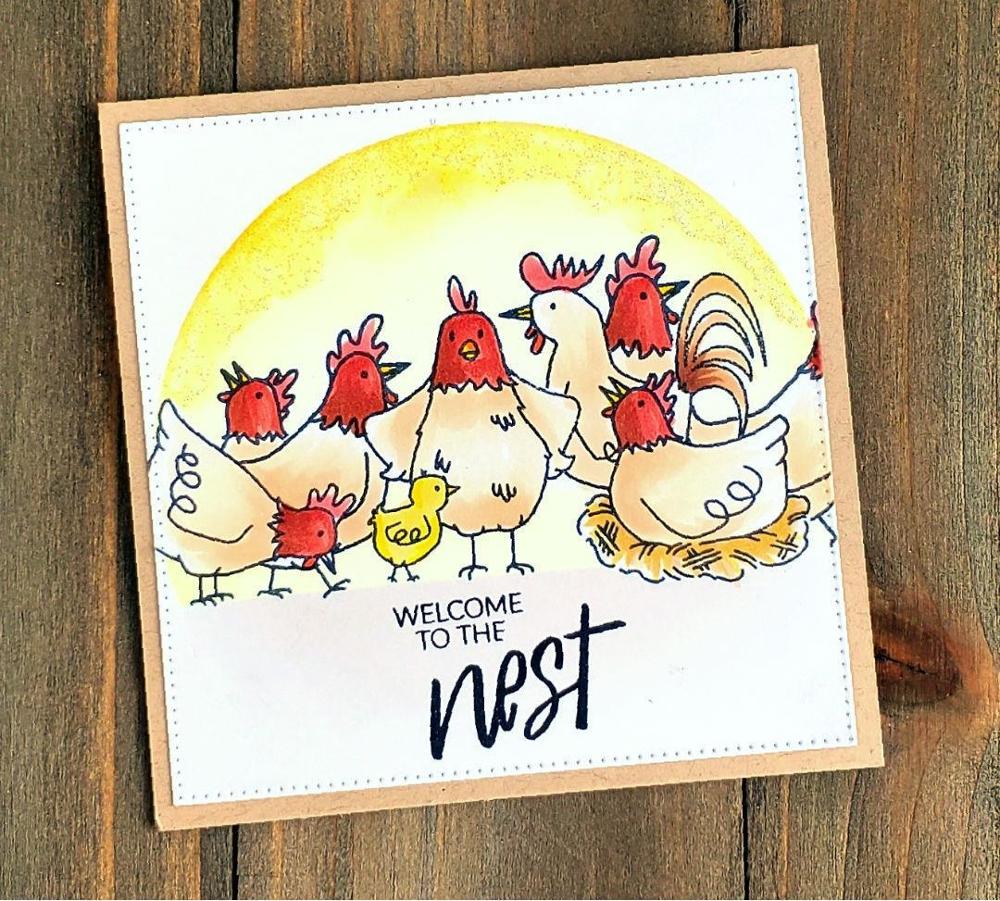 Pochoir de découpe en métal poulet | Animal singe, poulet, pochoir pour bricolage, Scrapbooking, gaufrage d'album photo, cartes décoratives en papier
