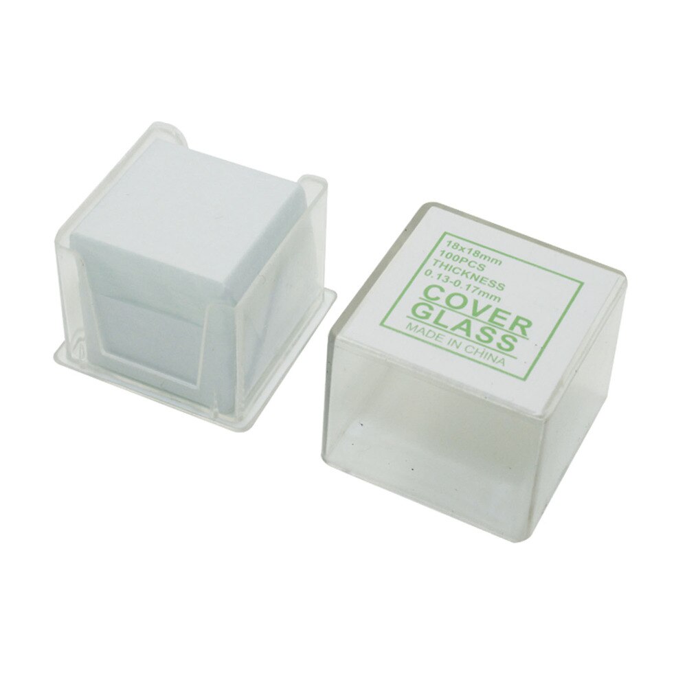 NewScope 50 pcs Microscope Slides and 100 pcs Cover Glass for Preparation of Specimen Microscope Slides Glass Cover Slips