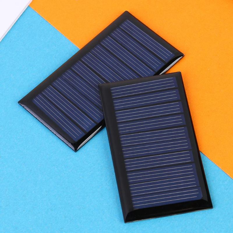 VODOOL Outdoor Solar Advertising 0.3W 5V 60mA Solar Panel Polycrystalline Solar Cell Panel for 3.6V Battery Charger Accessories