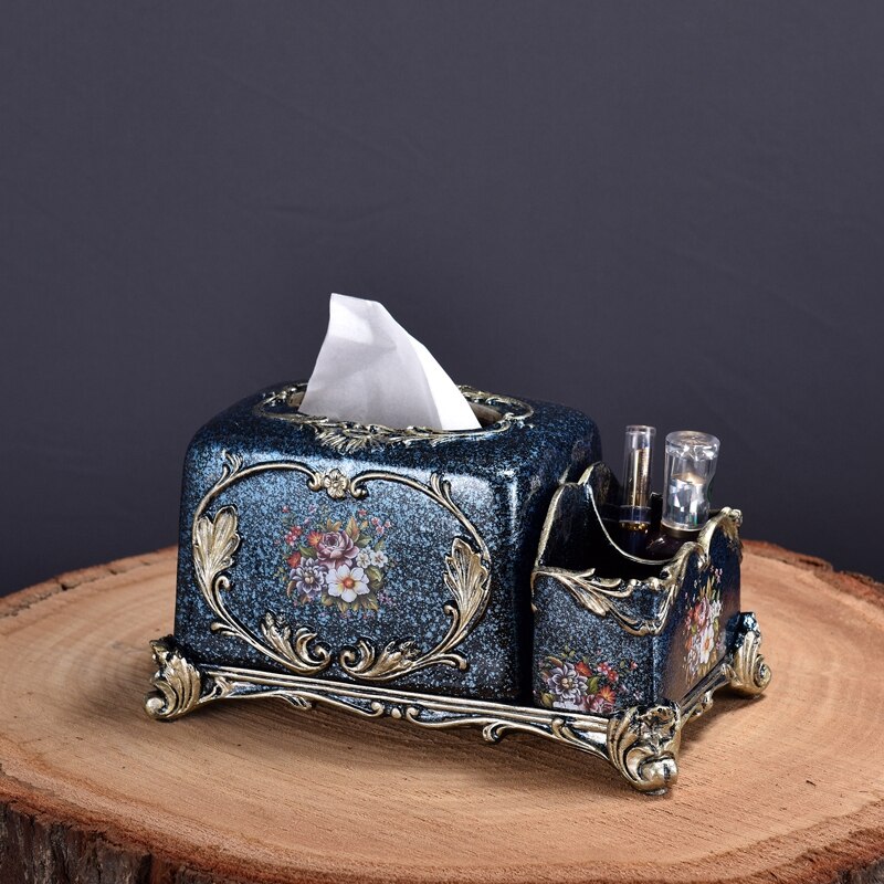 Europäischen Luxus Obst Platte Tablett Gericht Stil Harz Kunsthandwerk Obst Korb Lagerung Tissue Box Klassische Display Home Dekoration: M