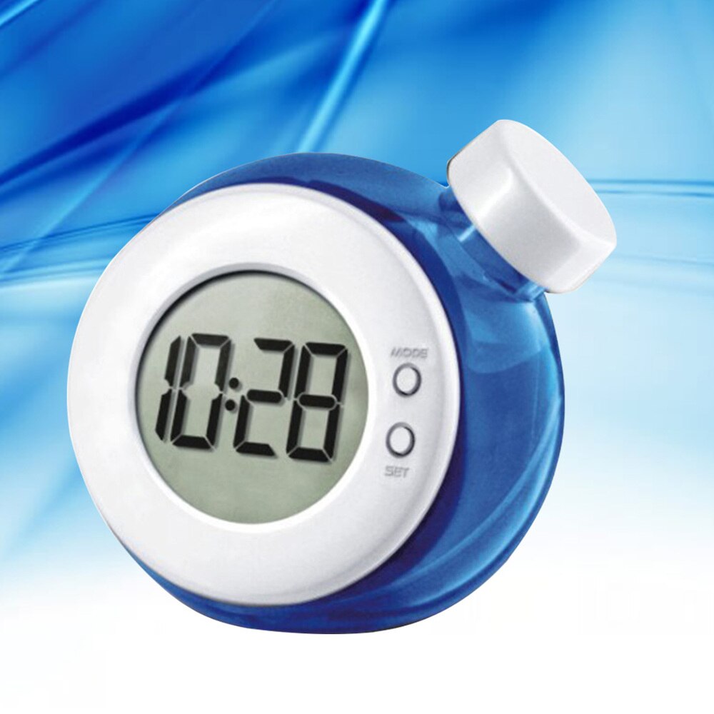 Water Energy Clock LED Display Clock Water Jar Clock Battery Include(Red)