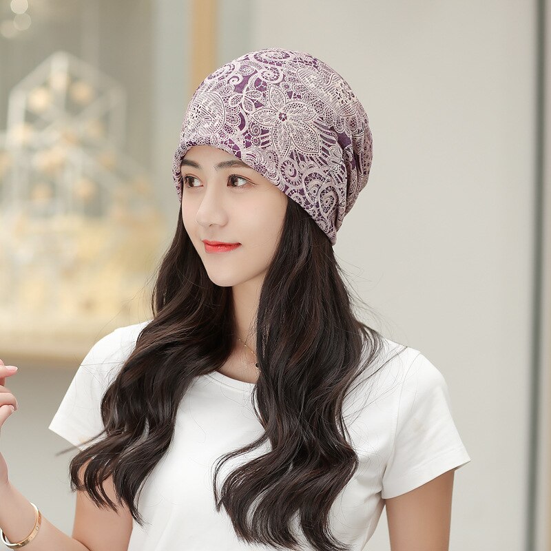 Chapeau Turban en coton élastique | chapeau couleur unie pour femmes, foulard , Bonnet intérieur Hijabs, casquette Hijab femme musulmane, enroulé pour la tête: A-16