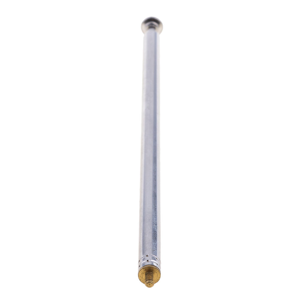 Handheld Antenna Telescopic Radio Antenna With M3 Male Connector Silver