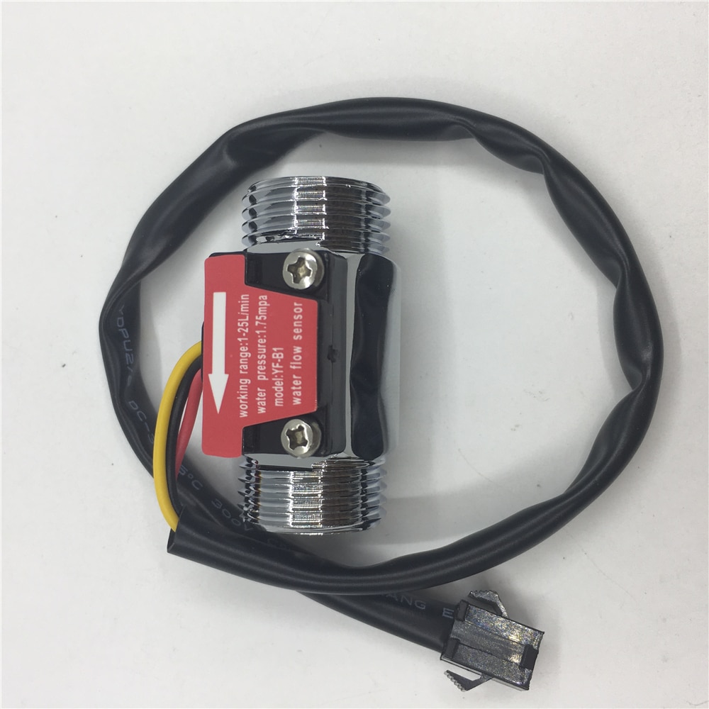G1/2 Inch Water Flow Hall Sensor Aluminum Flow Meter For Industrial turbine flowmeter water flow sensor