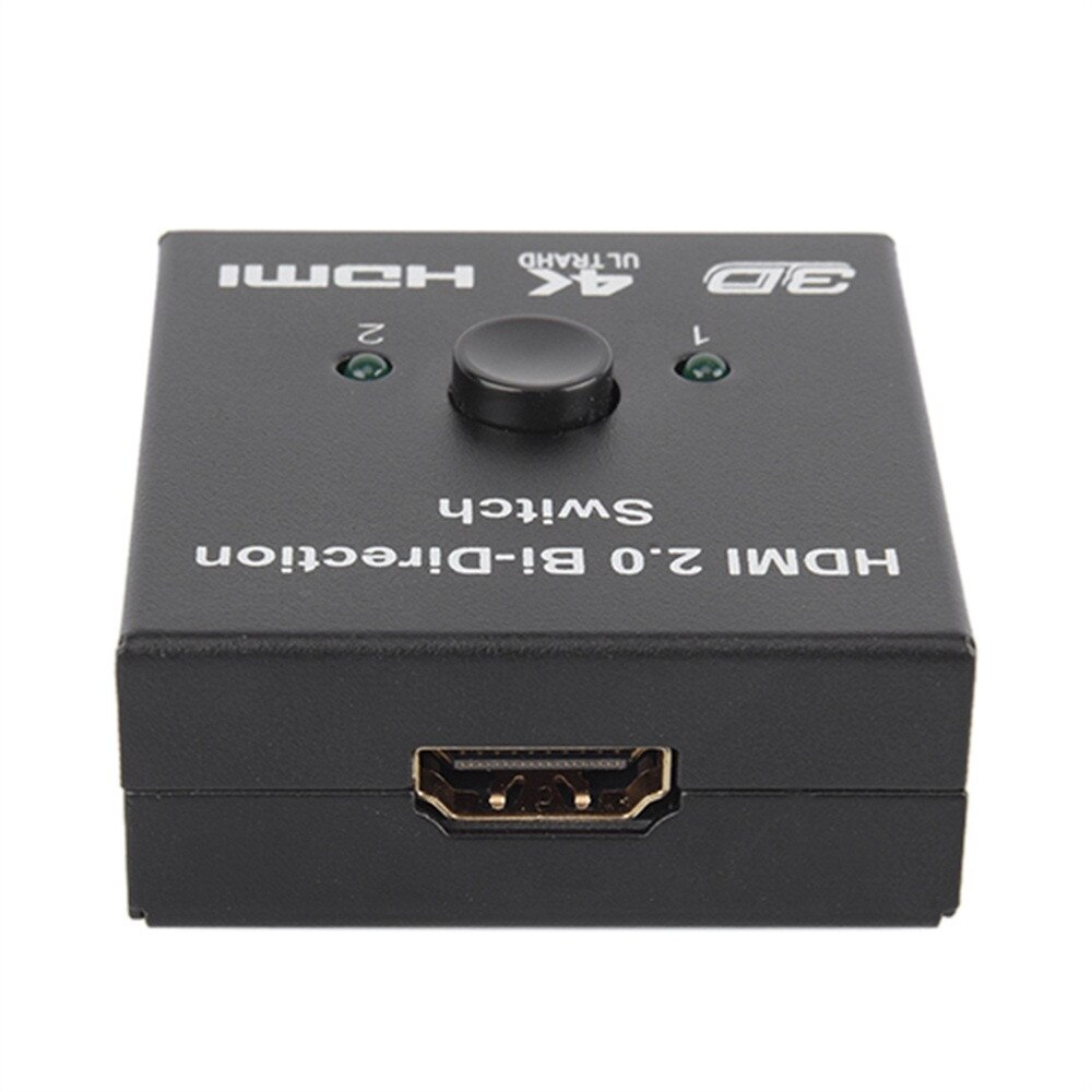 3 Ports HDMI Bi-directional 2x1 Switch Switcher or 1x2 Splitter Selector 3D 4K HDCP 2.2 Converters #109
