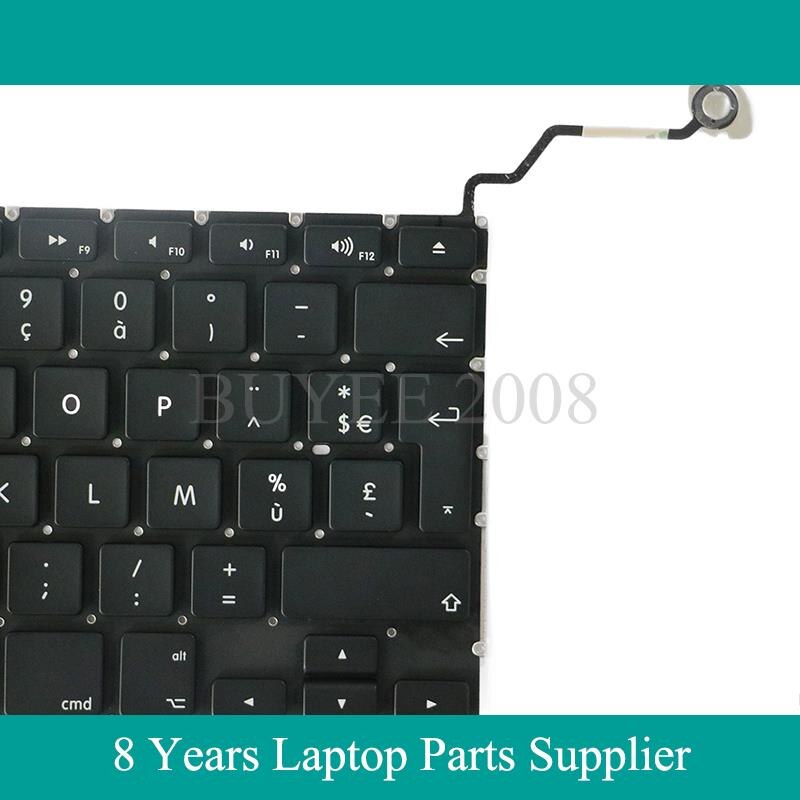 Laptop 17 "A1297 Azerty francuski niemiecki holenderski hiszpański włoski czeski klawiatura dla Macbook Pro A1297 klawiatury podświetlenie 2009-2012