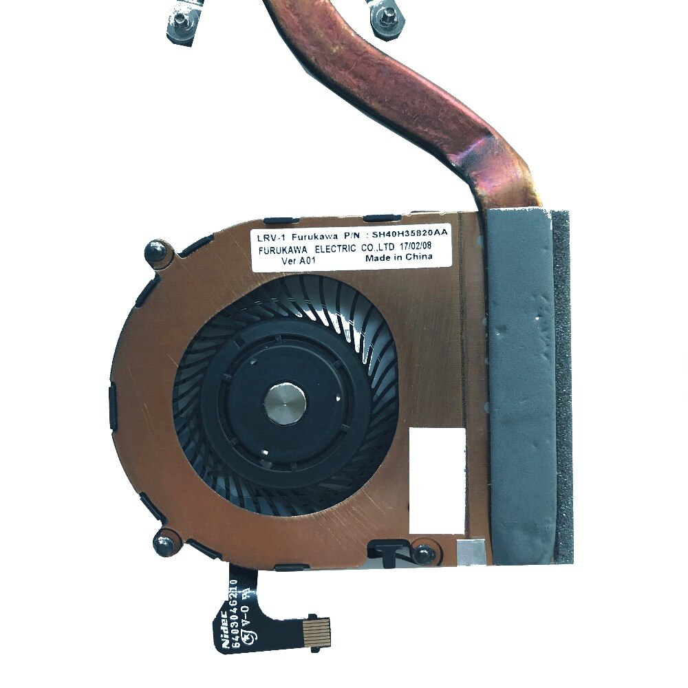 Lenovo Kühler Ersatzteil – Delta Lüfter Mit Heatpipe, FRU 00NY521