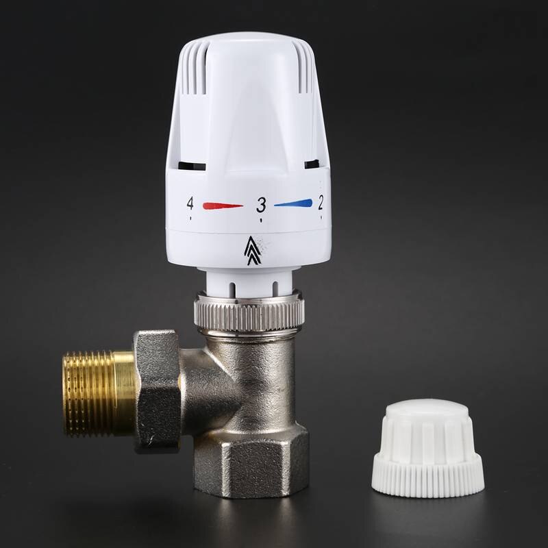DN20 automatic temperature control valve angle floor heating and heating special valve