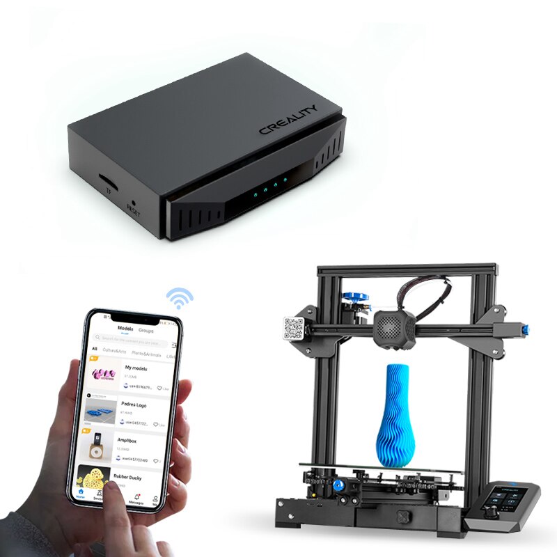 CREATITY-caja en la nube con Wi-Fi 3D para impresora 3D V2 Ender-3 Ender-3 V3