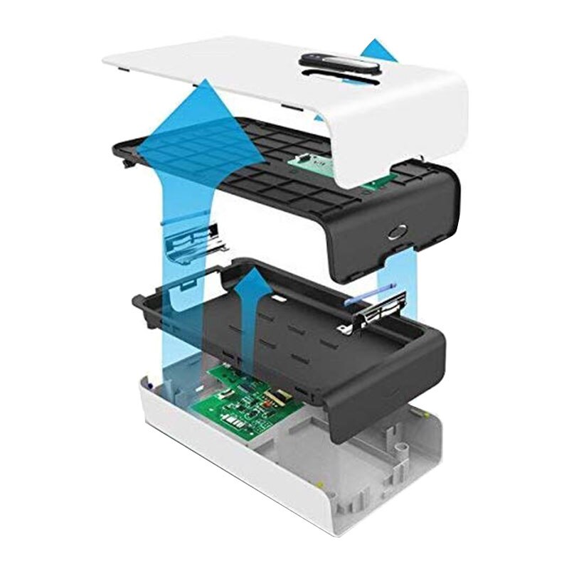 UV Smart Phone Cleaner,Portable Cell Phone Sterilizer,Aromatherapy Function Disinfector, Phone Cleaner Box with USB Charging for