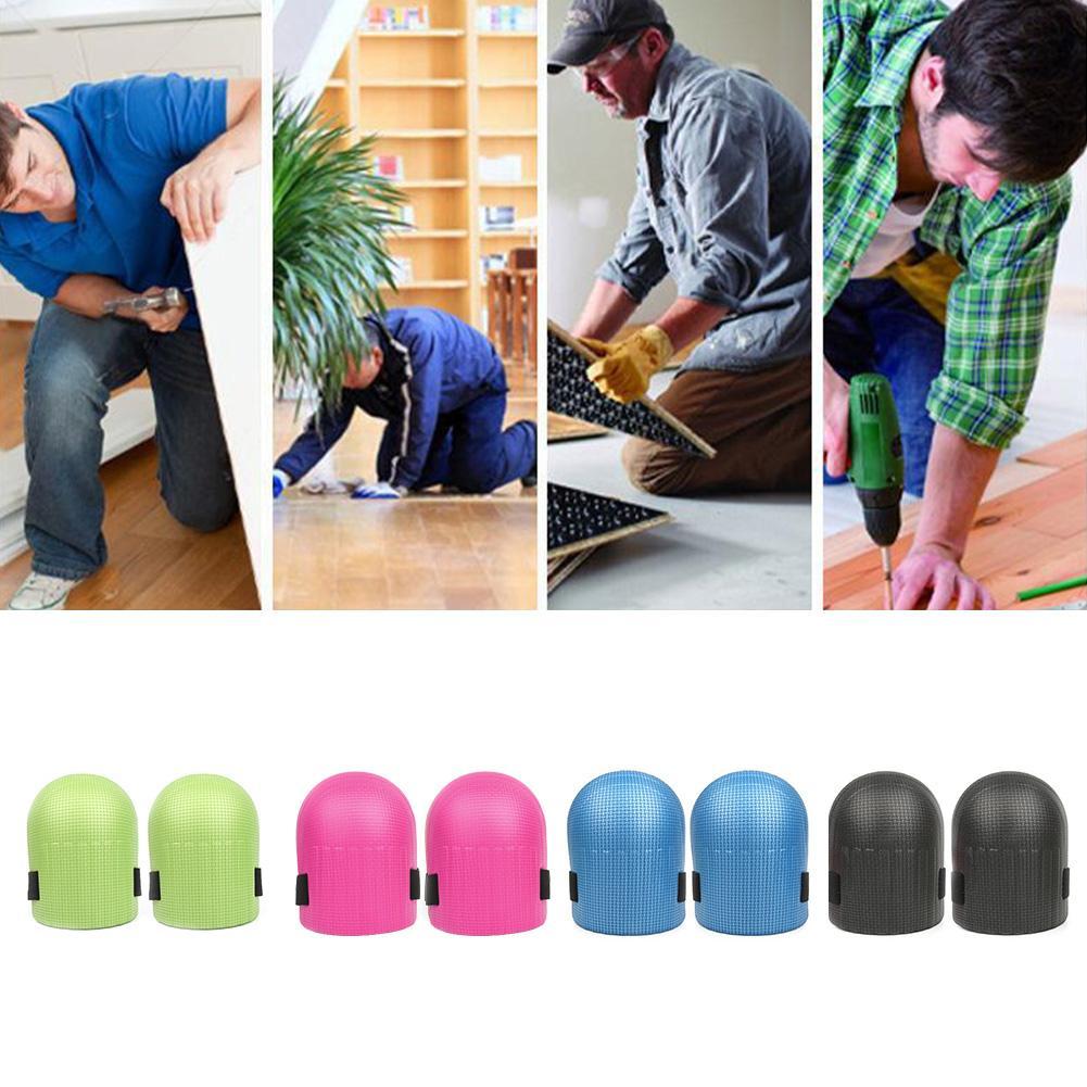 1Pair Knee Protection Pad Tile Mud Workers Knee Paste Floor Brick Garden Manual Work Tool For Gardening Cement Worker Protection