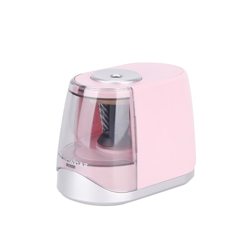 Sacapuntas eléctrico Tenwin para bocetos de arte, sacapuntas electrónico automático para niños, pintura, dibujo, papelería, útiles escolares: 4