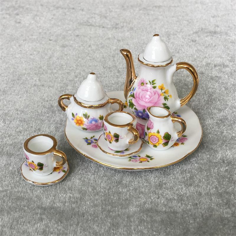 1:6 poppenhuis poppenhuis delicatesse phnom penh kleurrijke roos 8 hoofd porseleinen theeservies groot meubilair neoklassieke decoratie