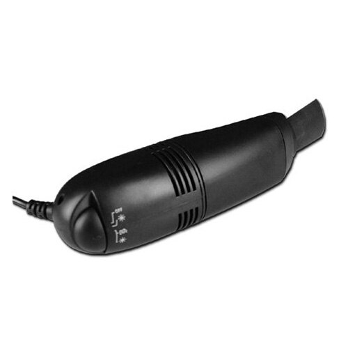 Mini usb dammsugare tangentbord dammsugare för bärbar dator - familjekontor pc tangentbordsrengörare verktyg-svart