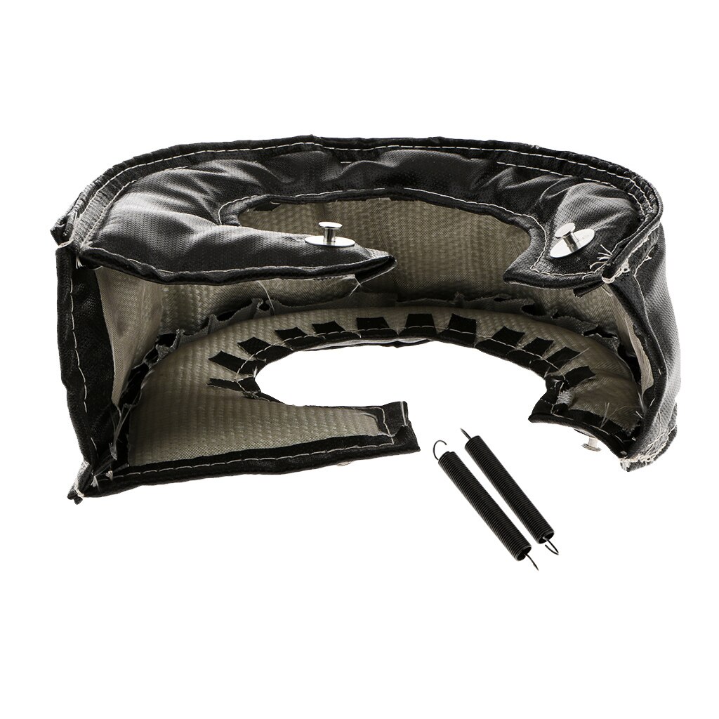 T6 Heat Shield Turbocharger Cover Wrap: Black