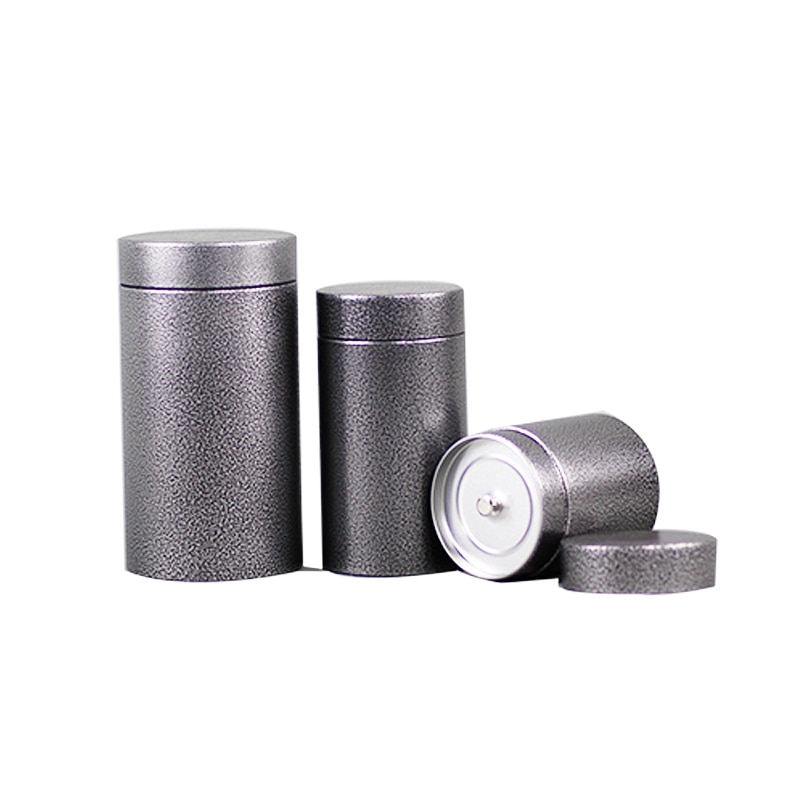 Xin Jia Yi Packaging Metal Box 20cm Height Large Cylinder Coffee Tea Set Storage Case Set Package