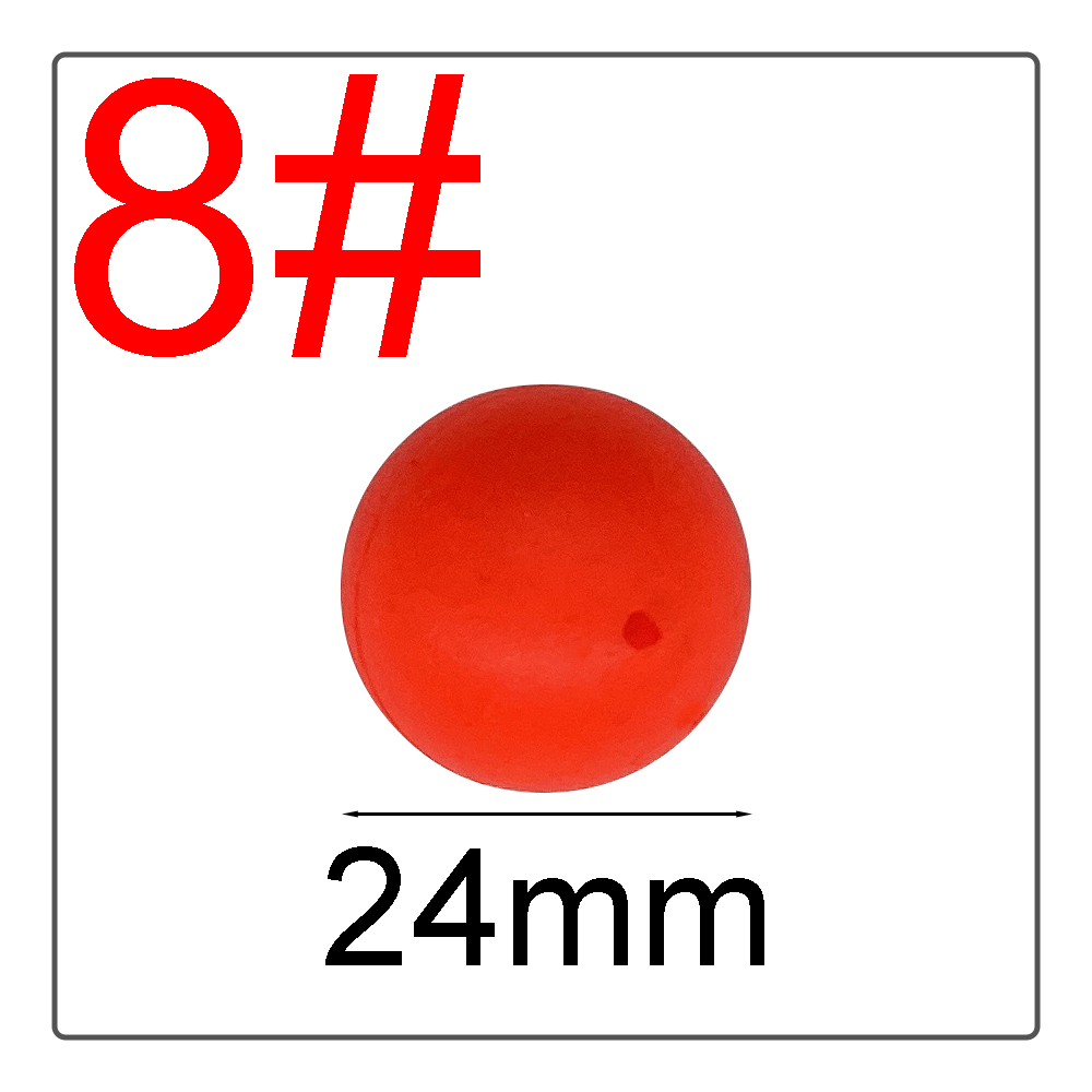 1 # -10 # Boule flottante EPS, boule en mousse, haricots accrocheurs, boule flottante modifiée, bouée sphérique, équipement de pêche, couleurs vives: Bleu